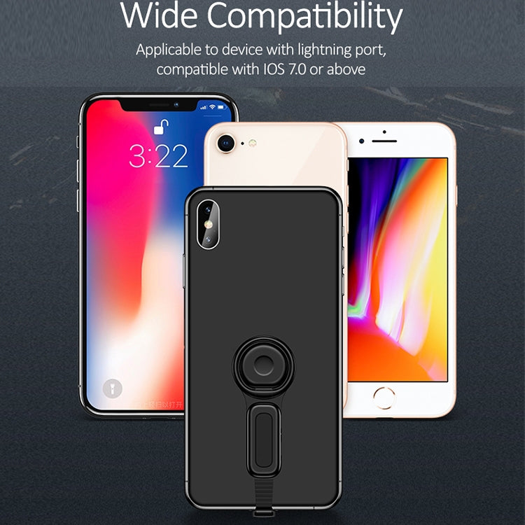 LXS08 8 Pin 轉8 Pin + 3.5毫米音頻適配器+環形支架