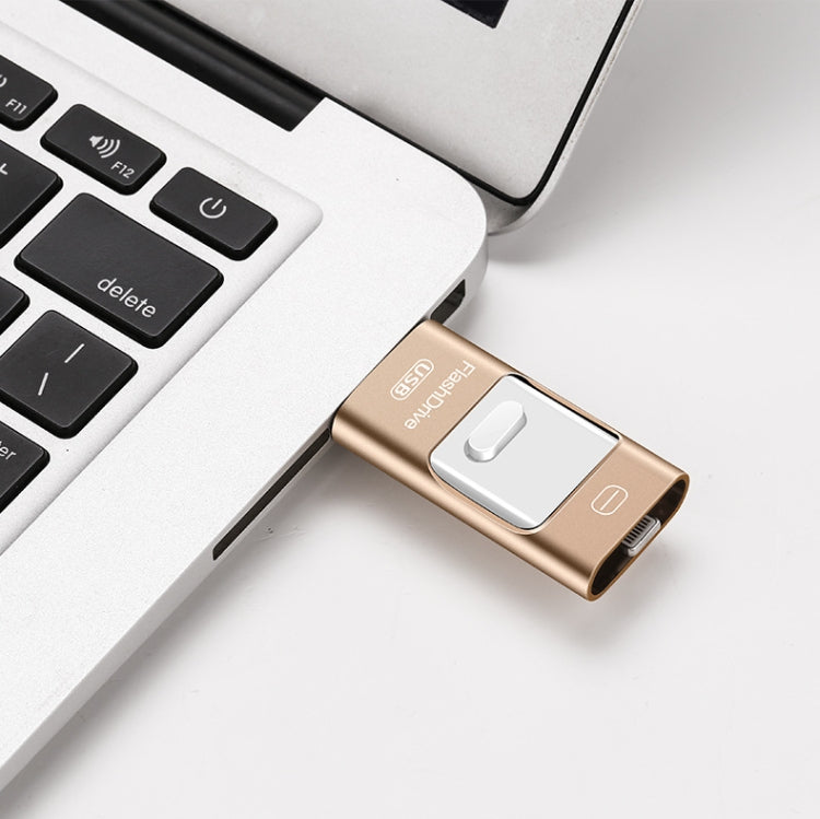 8GB USB 3.0 安卓適用於蘋果手機電腦三合一U盤