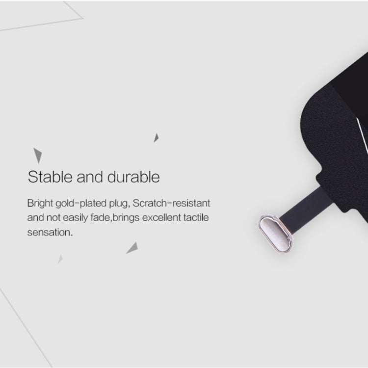 耐爾金NILLKIN 能量貼 8 Pin QI無線充電接收端，適用於iPhone 7 / 6s / 6 / 5S / 5，長度：98mm