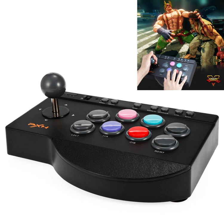 萊仕達 PXN-0082 適用於任天堂Switch/PC/安卓系統/PS3/PS4/XboxOne 格鬥士街機遊戲搖桿手柄