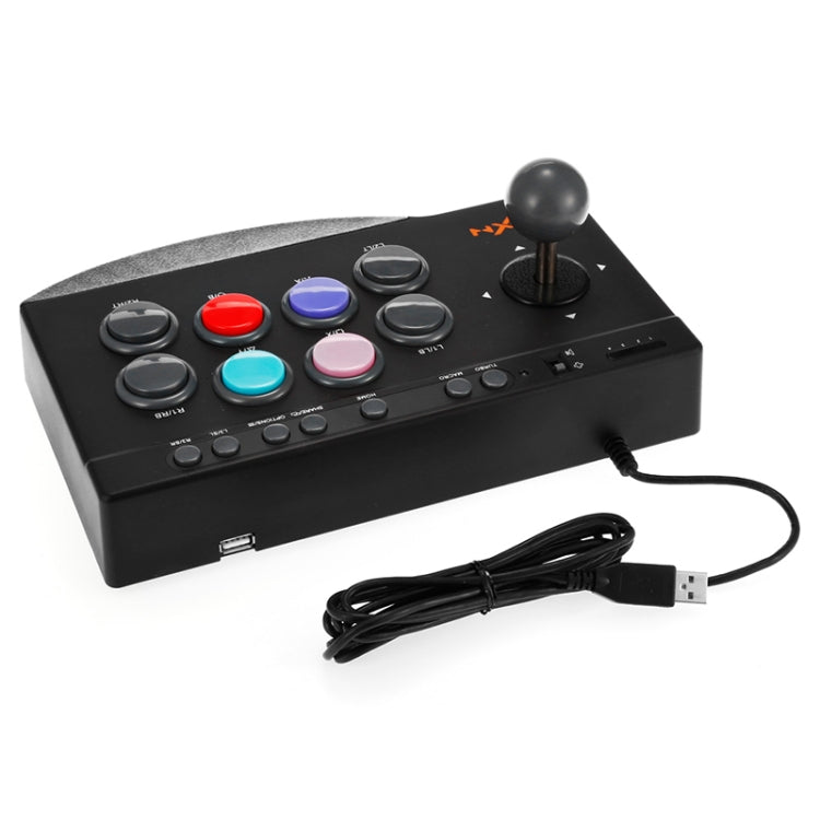 萊仕達 PXN-0082 適用於任天堂Switch/PC/安卓系統/PS3/PS4/XboxOne 格鬥士街機遊戲搖桿手柄