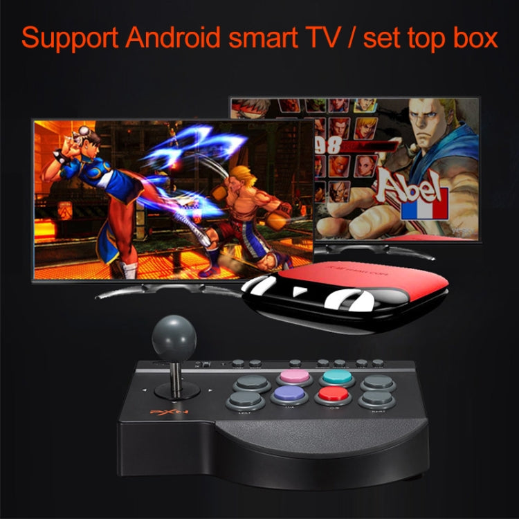 萊仕達 PXN-0082 適用於任天堂Switch/PC/安卓系統/PS3/PS4/XboxOne 格鬥士街機遊戲搖桿手柄