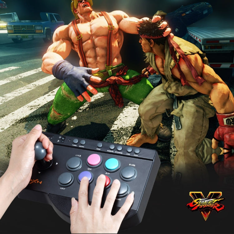 萊仕達 PXN-0082 適用於任天堂Switch/PC/安卓系統/PS3/PS4/XboxOne 格鬥士街機遊戲搖桿手柄