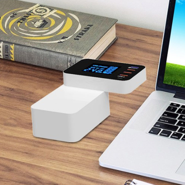 CDA33Q 40W QC 3.0 USB+3個USB接口+Type-C接口 多功能充電器帶LED显示屏，美規