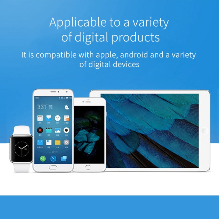 CDA33QW 40W QC 3.0 USB接口+3個USB接口+Type-C接口+無線充電 多功能可摺疊充電器帶LED显示屏，美規