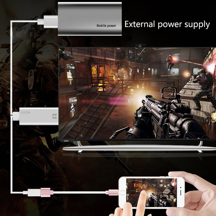 歐騰 7562 USB 母頭 轉 HDMI 手機轉電視高清轉換線 適用於蘋果安卓手機通用