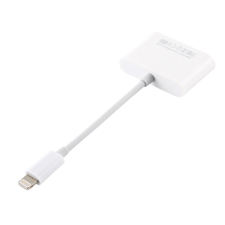 NK101 8 Pin 轉 USB 相機讀卡器適配器，兼容IOS 9.1及以上系統