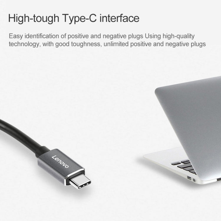 原裝聯想 C02 Type-C轉HDMI/VGA二合一通用拓展塢 投屏接電視投影儀