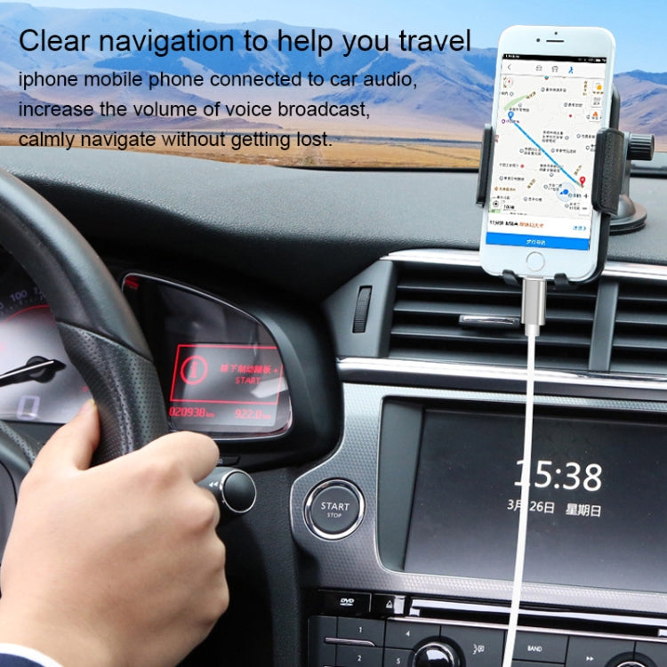 8 Pin轉3.5mm AUX音頻線，長度：1m