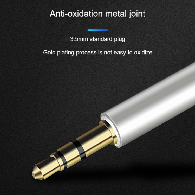 8 Pin轉3.5mm AUX音頻線，長度：1m