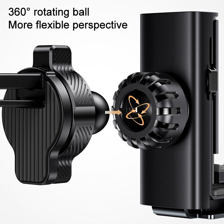 USAMS US-ZJ058 隱翼車載重力支架  適用於4.7-7英寸手機