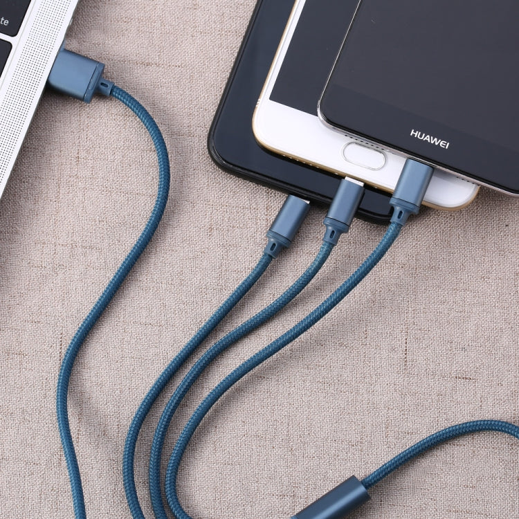 REMAX RC-131TH 極限1m 2.8A 三合一充電線