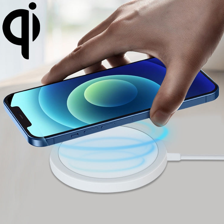 OJD-63 15W 鋁合金款 圓形Magsafe磁吸無線充電器