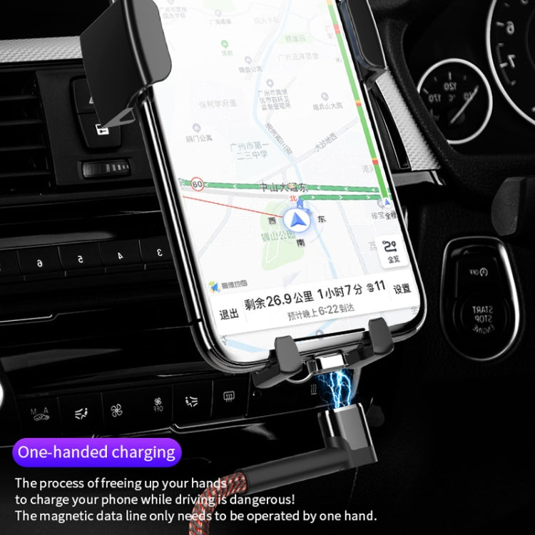 Type-C轉8 Pin PD彎頭磁吸數據線