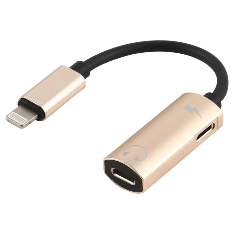 2合一 8 Pin公頭轉雙8 Pin母頭 充電聽歌音頻耳機轉接頭 兼容所有IOS系統
