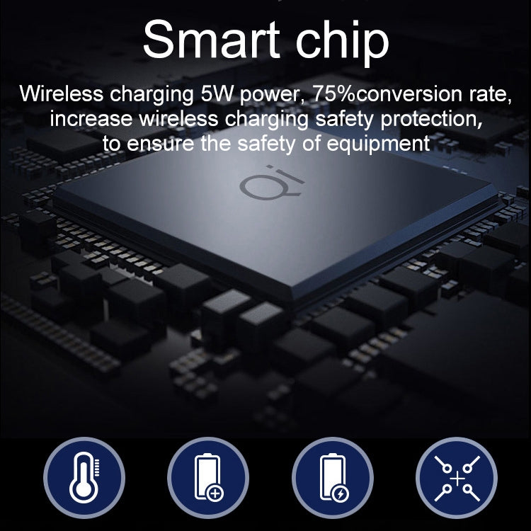 OJD-36 QI 10W 亮燈無線充電器橡膠鼠標墊，尺寸：26.2 x 19.8 x 0.65cm