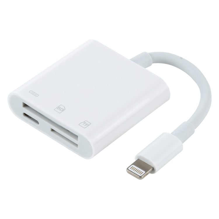 NK-101Y Pro 8 Pin 轉 8 Pin + SD + TF 三合一相機適配器