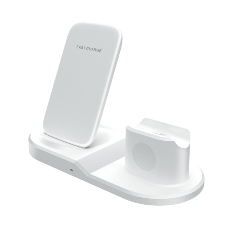 OJD-45 三合一 QI 10W 手機+手錶+8 Pin 耳機充電接口 多功能無線充電器 適用於手機&手錶&AirPods 2