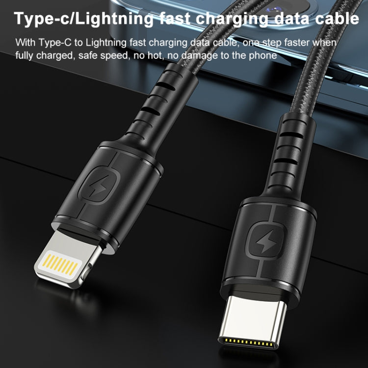 awei PD3 20W PD Type-C + QC 3.0 USB接口快速充電旅行充 美規 帶數據線