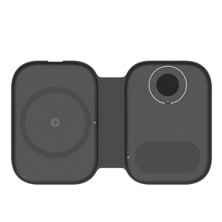 F20 三合一 15W 多功能磁吸摺疊無線充電器 適用於iPhone 系列&蘋果手錶&AirPods