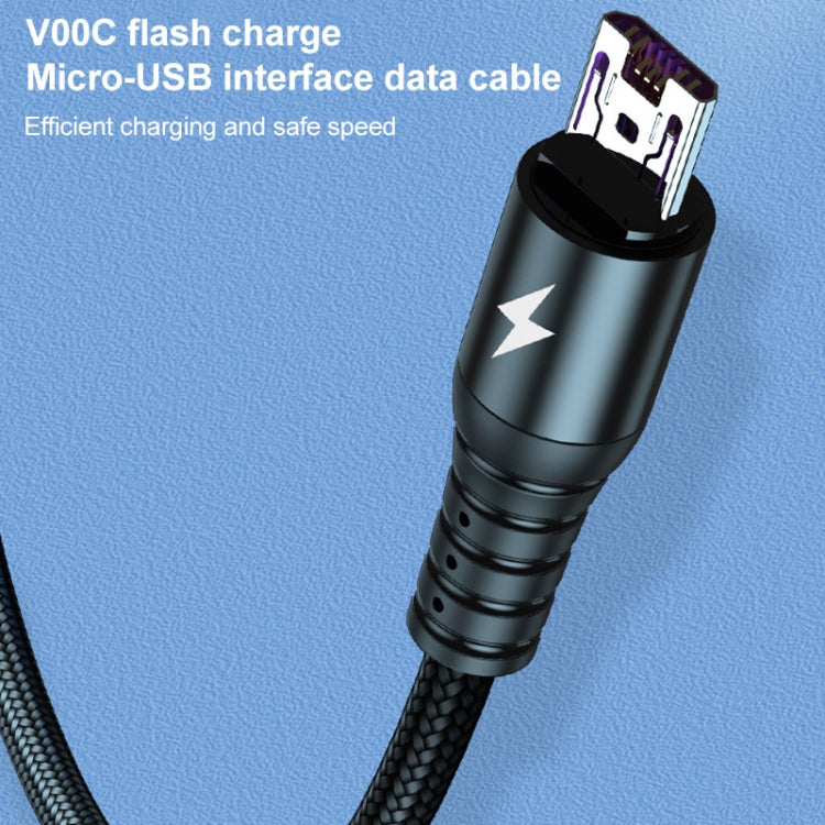 K061 1.2m 5A USB 轉 8 Pin + USB-C / Type-C + Micro USB 三合一圓形快充數據線