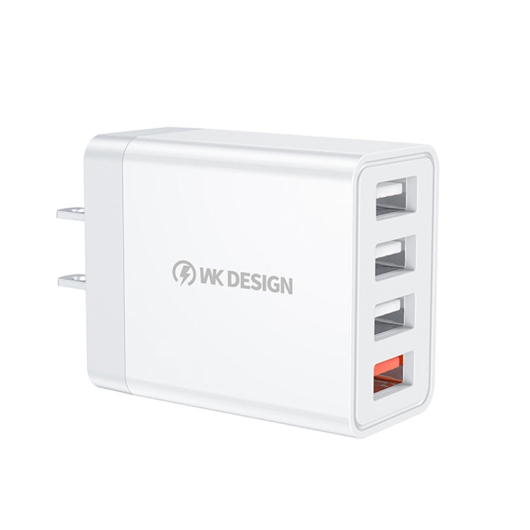 WK WP-U125 優品系列 18W QC3.0 4個USB接口 快速旅行充，中/美規