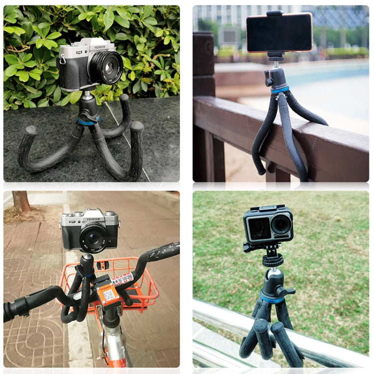 APEXEL APL-JJ10 手機單反運動相機直播通用八爪魚三腳支架