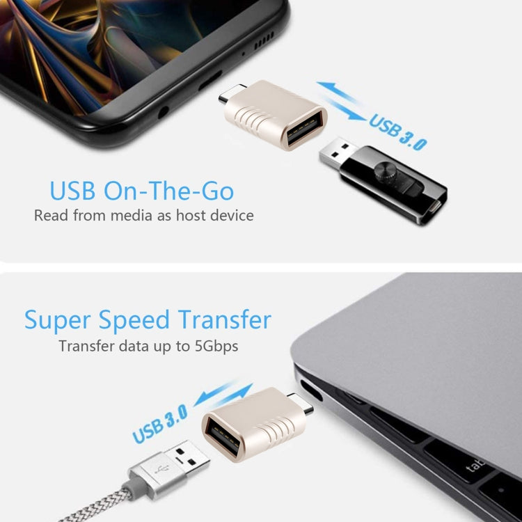 2個一賣 SBT-148 Type-C公頭轉USB 3.0母頭 鋅合金適配器
