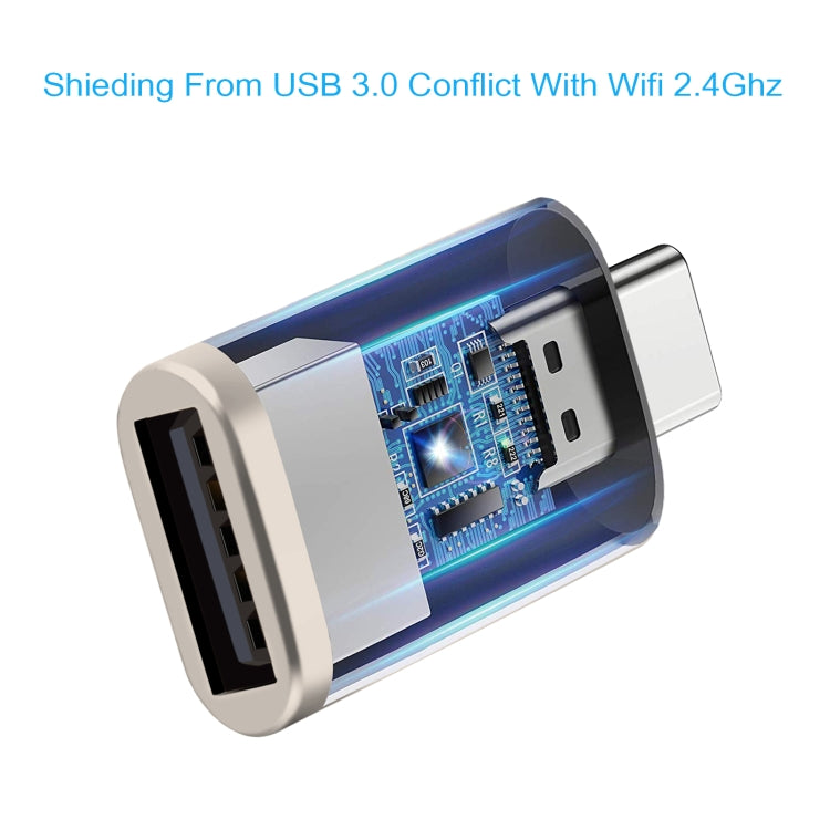 2個一賣 SBT-148 Type-C公頭轉USB 3.0母頭 鋅合金適配器