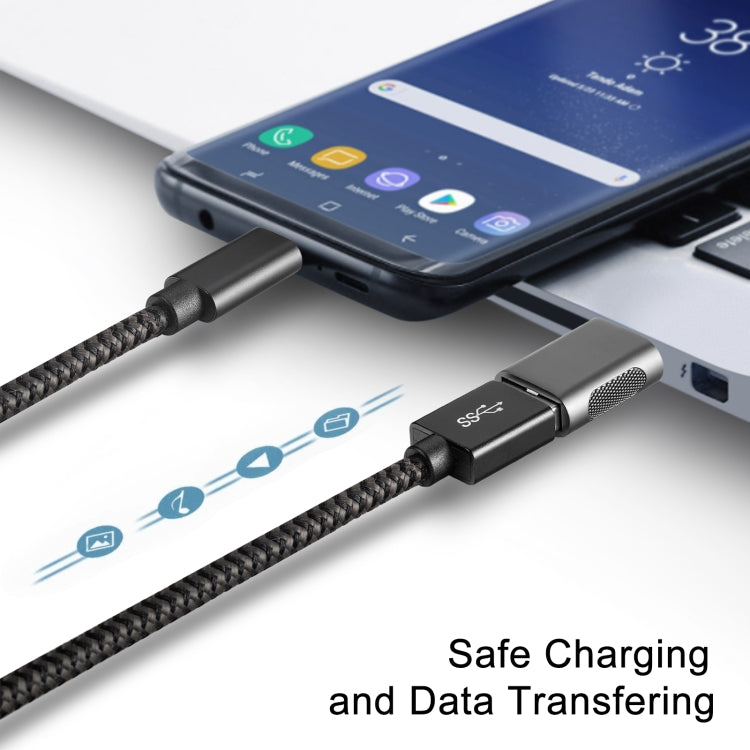 2個一賣 SBT-158 Type-C公頭轉USB 3.0母頭 鋅合金適配器