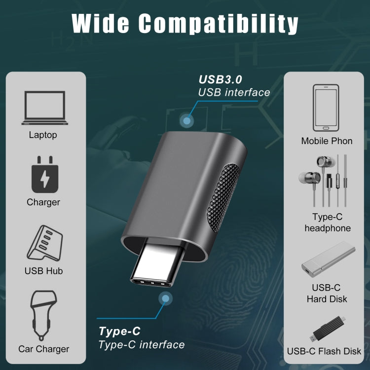 2個一賣 SBT-158 Type-C公頭轉USB 3.0母頭 鋅合金適配器