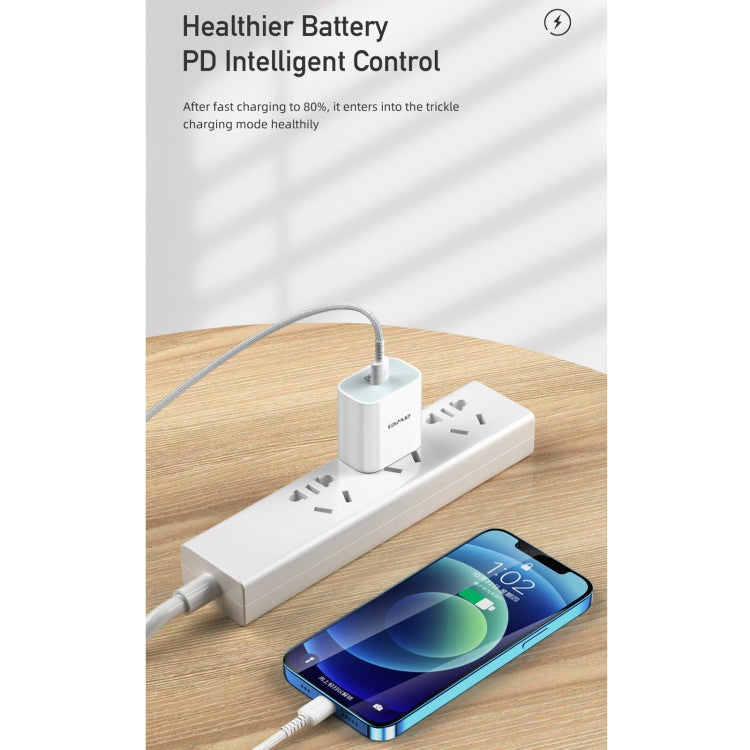 awei PD5 PD 20W 快充充電器+CL-002數據線套裝，美規