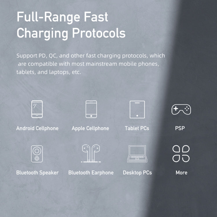 awei PD7 20W QC + PD雙口快充充電器，歐規