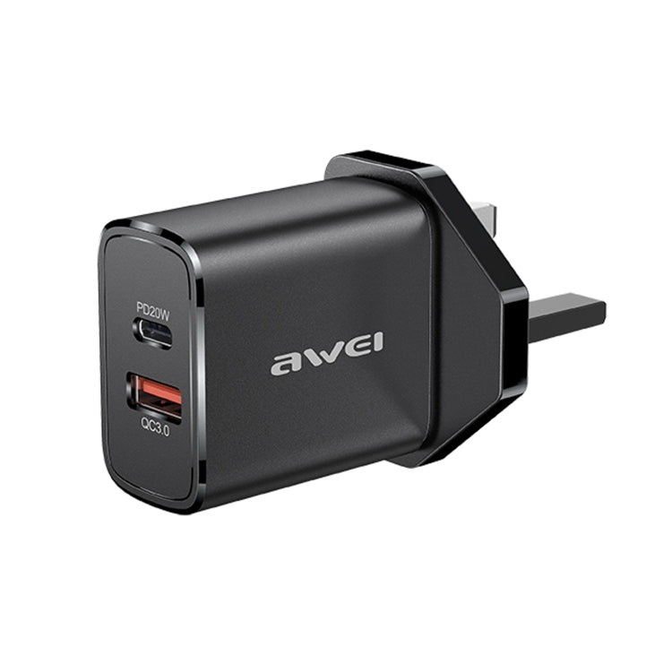 awei PD8 20W QC + PD雙口快充充電器，英規