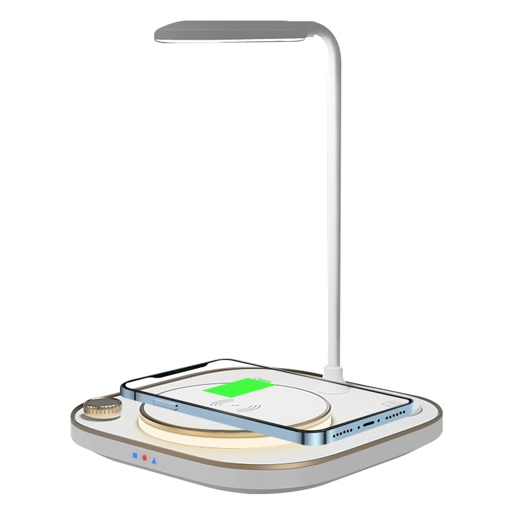 X3 15W 三合一無線充電器, 檯燈款