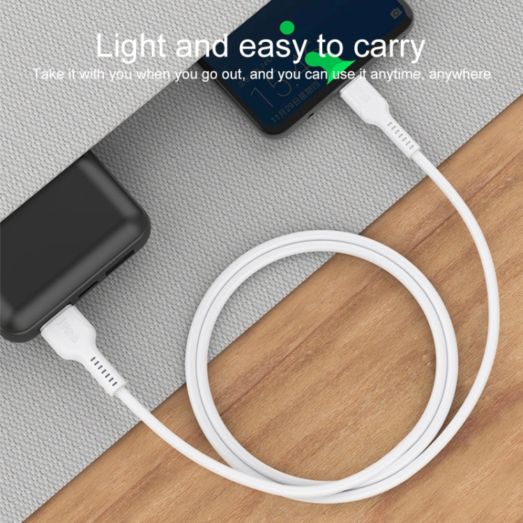 IVON CA86 5A Type-C / USB-C 超級快充數據線，線長：1m