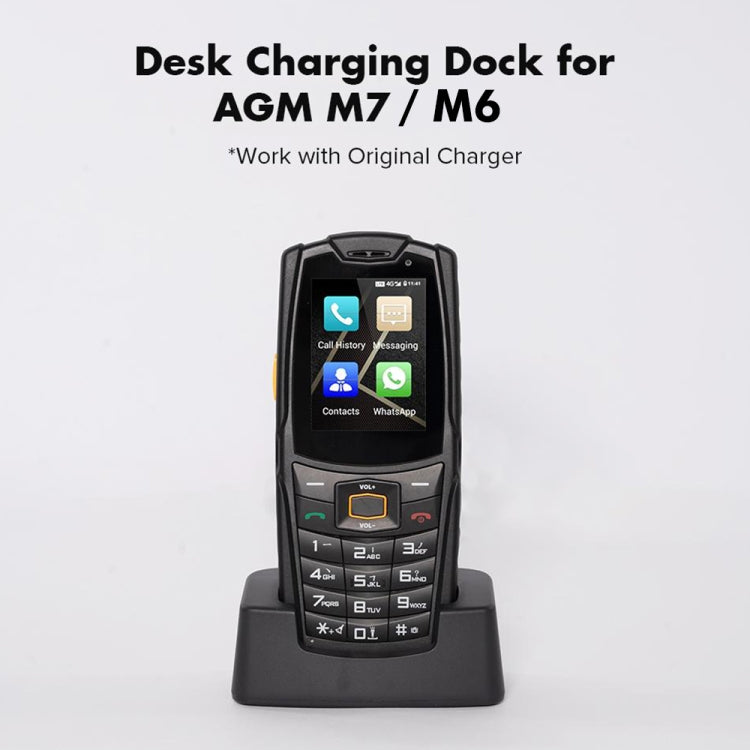AGM DCD-M67 5V 1A Type-C 桌面座充 適用於AGM M6 / M7