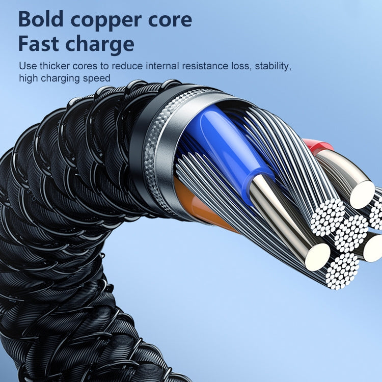REMAX RC-140a 雷神系列 65W Type-C轉Type-C便攜式掛繩數據線，線長：1.2m