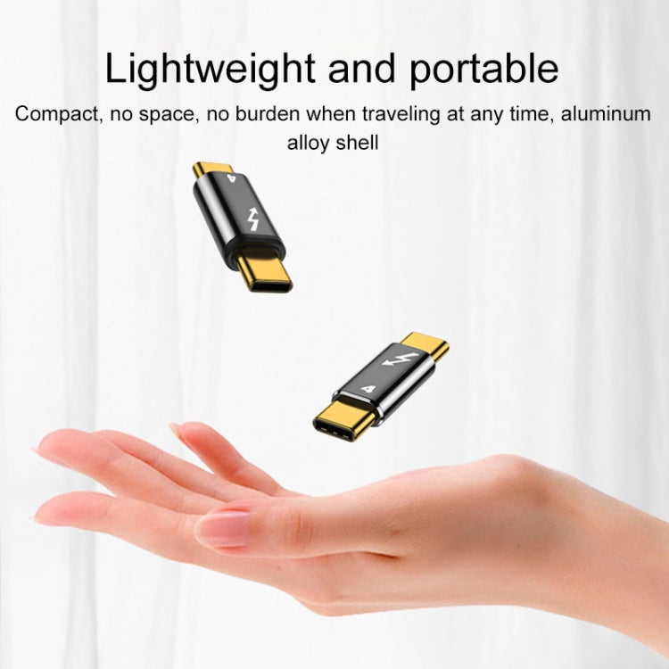 5A Type-C轉Type-C兼容雷電4磁吸轉接頭