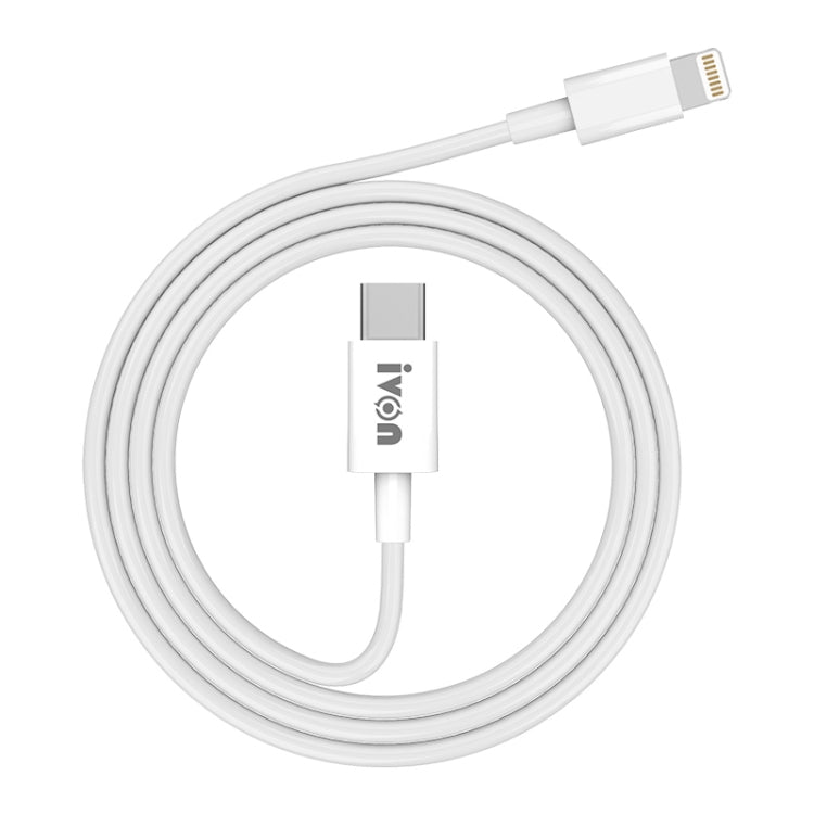 IVON CA93 20W PD Type-C轉8 Pin TPE快充數據線，線長：1m