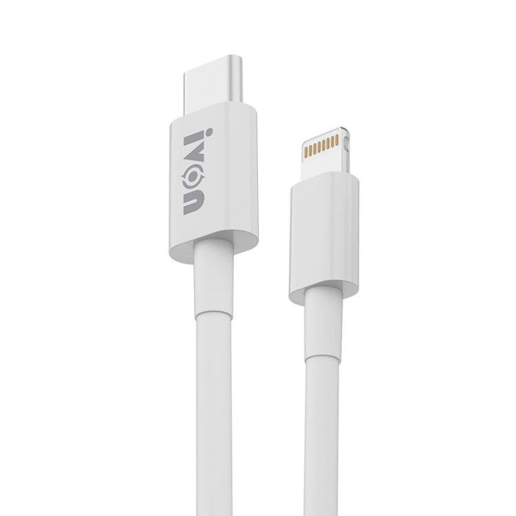 IVON CA93 20W PD Type-C轉8 Pin TPE快充數據線，線長：1m