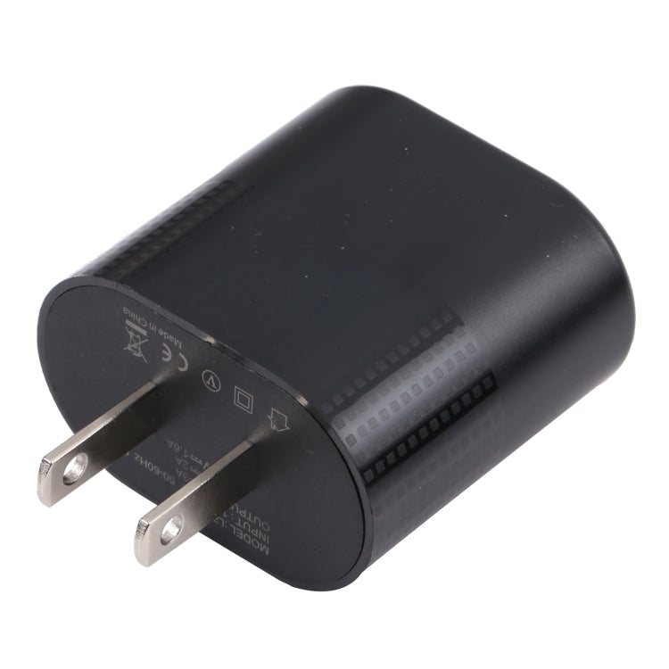 LZ-2117 18W QC3.0 3.1A USB快充, 插頭規格: 美規