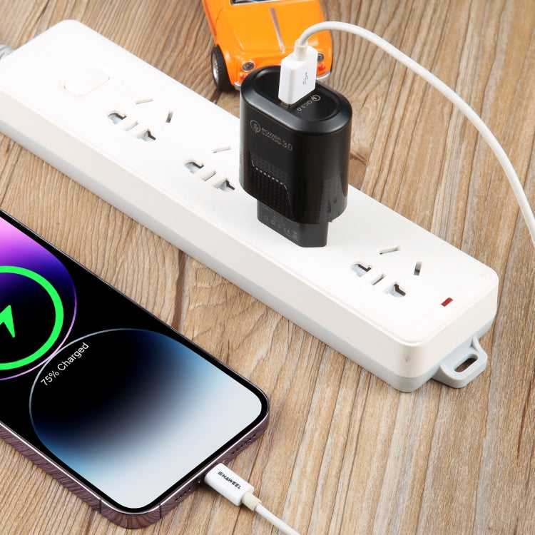 LZ-2117 18W QC3.0 3.1A USB快充, 插頭規格: 歐規