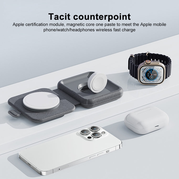 MOMAX UD30 Q.Mag Go二合一摺疊Magsafe磁吸無線充電器