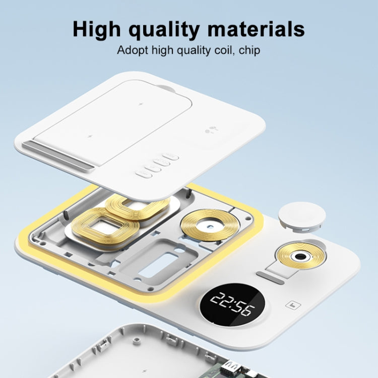 30W 四合一多功能無線充電器