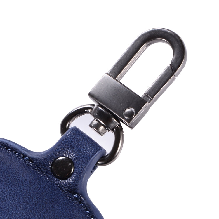 適用於蘋果 AirPods 1/2代通用 PU皮無線藍牙耳機保護殼 帶五金扣 , For Apple AirPods 1 / 2