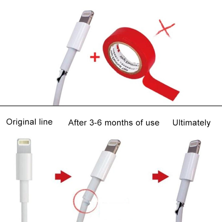 2個裝 防折斷充電數據線保護套