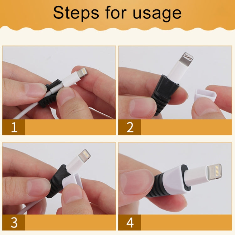 2個裝 防折斷充電數據線保護套