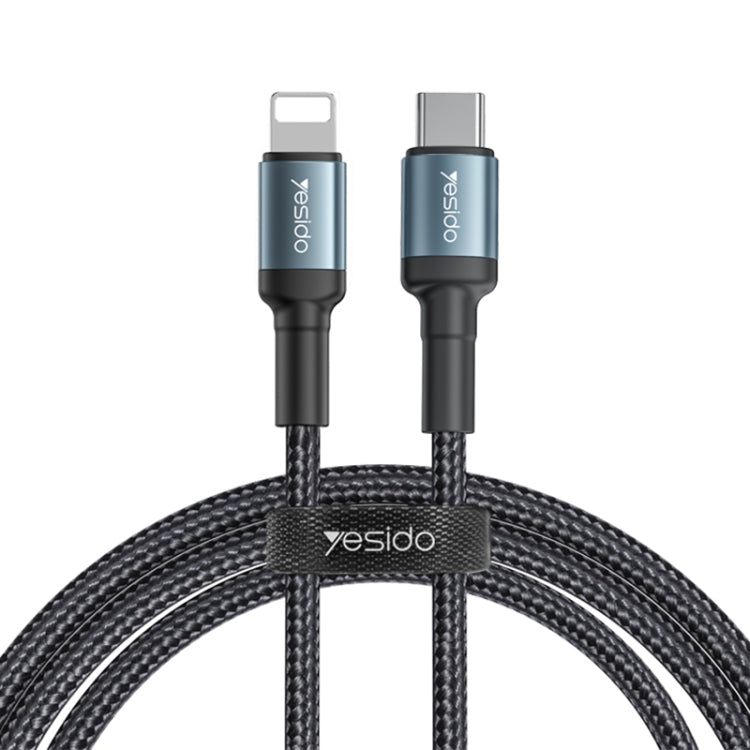 Yesido CA76 20W Type-C轉8 Pin充電線, 線長: 1.2米