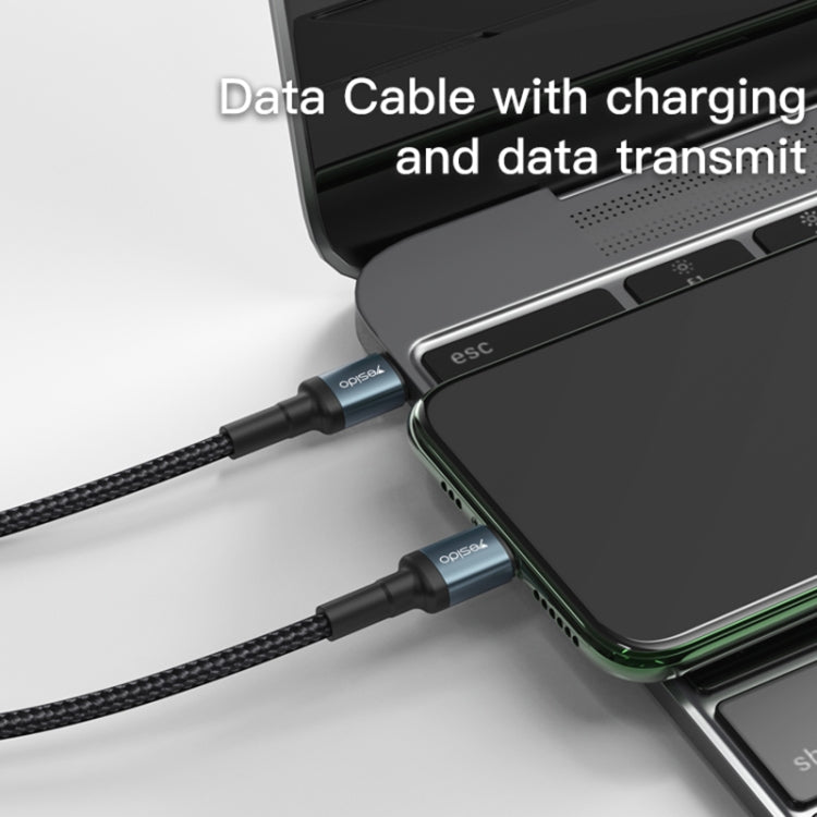 Yesido CA78 PD66W Type-C轉Type-C充電線, 線長: 1.2米